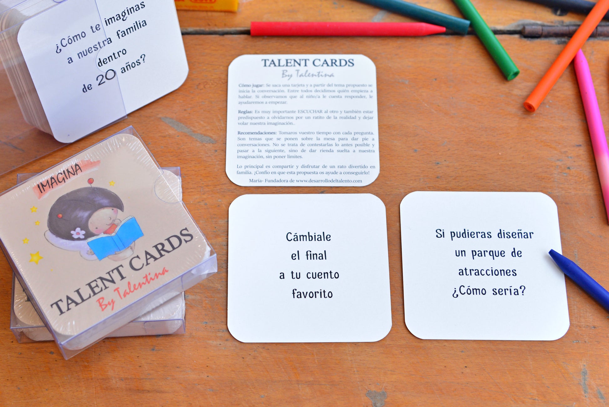 Talent Cards, emociones y creatividad en familia