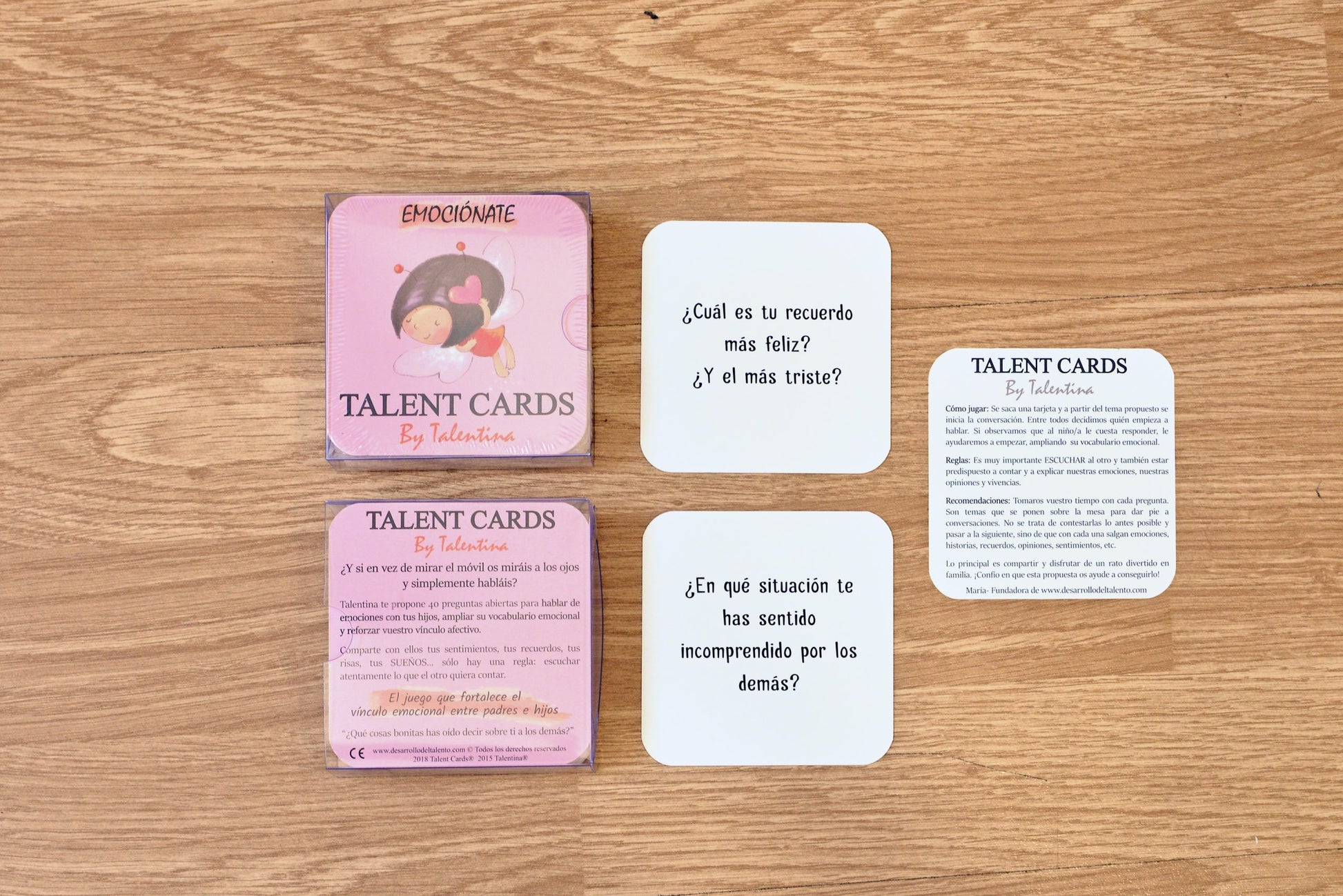 Talent Cards, Emociónate